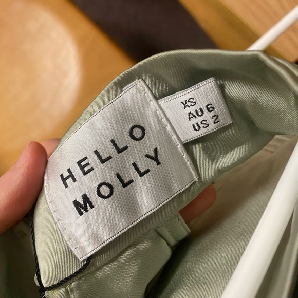 Hello Molly - Meet Tonight Dress Sage - Picture 4 of 6